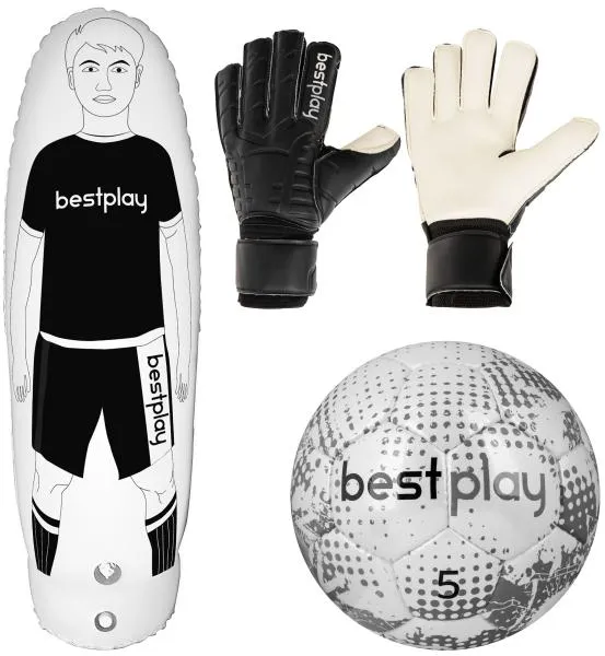 Bestplay Maalivahdin hanskat lapsille + Jalkapallo + Airdummy