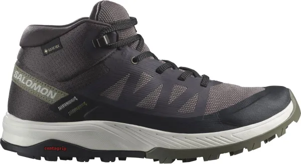 Salomon Outrise Mid Gore-Tex Vaelluskenkä Naisille